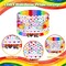 36 Pcs Rainbow Pride Bracelets for Women Men Lgbt Bracelets Bulk Gay Love Heart Accessories Lgbtq Support Rubber Wristbands for Pride Day Month Parades Party Favor Gifts